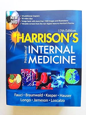 Harrison s Principles of Internal Medicine. 17th edition. New DVD.