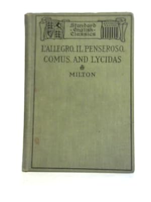 Bild des Verkufers fr L'Allegro, il Penseroso, Comus and Lycidas zum Verkauf von World of Rare Books