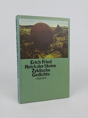 Seller image for Reich der Steine: Zyklische Gedichte zykl. Gedichte for sale by ANTIQUARIAT Franke BRUDDENBOOKS