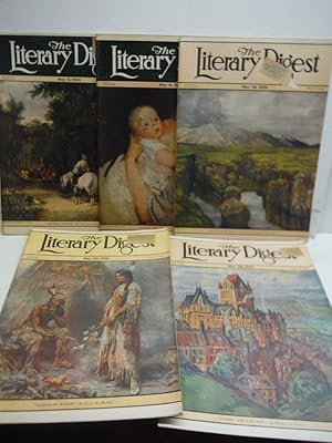 Lot of 5 "The Literary Digest" Magazines from May 1931.