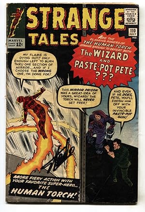 Strange Tales #110 1st DOCTOR STRANGE-Signed by STAN LEE-restored