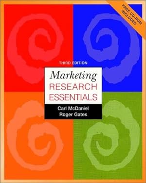 Imagen del vendedor de Marketing Research Essentials with Free Student CDROM a la venta por WeBuyBooks