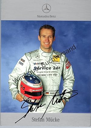 Imagen del vendedor de Original Autogramm Stefan Mcke /// Autograph signiert signed signee a la venta por Antiquariat im Kaiserviertel | Wimbauer Buchversand