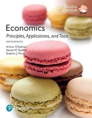 Bild des Verkufers fr Economics: Principles, Applications, and Tools, Global Edition zum Verkauf von WeBuyBooks