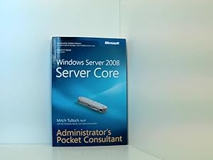 Imagen del vendedor de Windows Server 2008 Server Core Administrator's Pocket Consultant a la venta por Book Broker