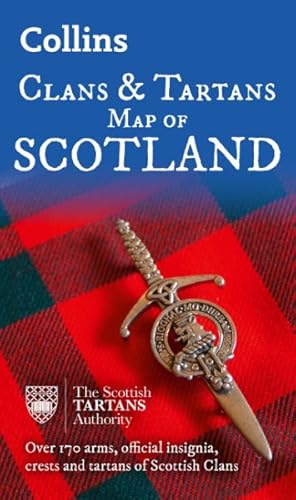 Seller image for Collins Scotland Clans And Tartans Map for sale by GreatBookPrices