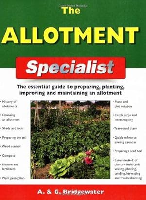 Bild des Verkufers fr The Allotment Specialist (Specialist Series) zum Verkauf von WeBuyBooks