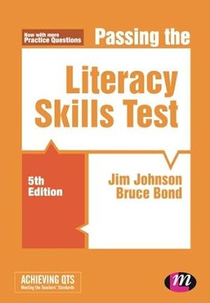 Bild des Verkufers fr Passing the Literacy Skills Test (Achieving QTS Series) zum Verkauf von WeBuyBooks