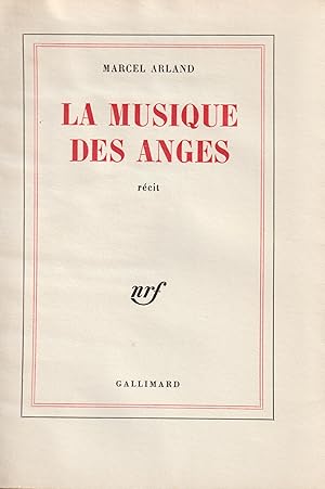 Image du vendeur pour La musique des anges mis en vente par Librairie du Bacchanal