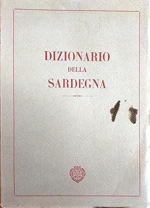 DIZIONARIO DELLA SARDEGNA