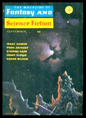 Immagine del venditore per FANTASY AND SCIENCE FICTION - Volume 35, number 3 - September 1968 venduto da W. Fraser Sandercombe