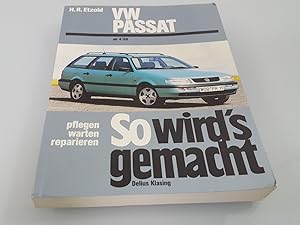 Bild des Verkufers fr So wird's gemacht Bd. 61. VW Passat/Variant ab April '88, VW Passat/Variant Diesel zum Verkauf von SIGA eG