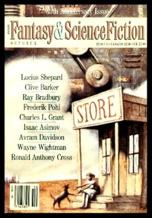 Seller image for FANTASY AND SCIENCE FICTION - Volume 75, number 4 - October 1988 - 39th Anniversay Issue for sale by W. Fraser Sandercombe