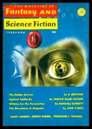 Imagen del vendedor de FANTASY AND SCIENCE FICTION - Volume 30, number 2 - February 1966 a la venta por W. Fraser Sandercombe