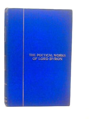 Bild des Verkufers fr The Poetical Works of Lord Byron zum Verkauf von World of Rare Books