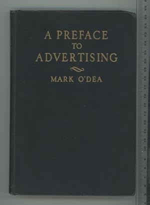 Seller image for A Preface to Advertising for sale by Joe Orlik Books