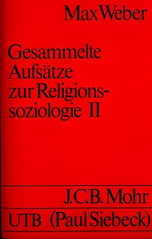 Seller image for Gesammelte Aufstze zur Religionssoziologie II for sale by avelibro OHG