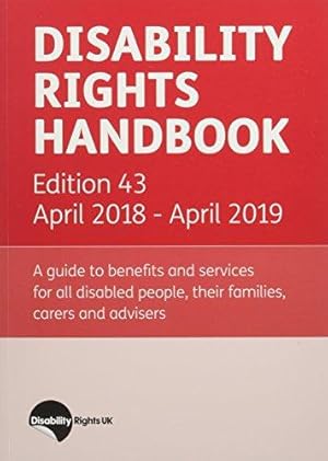 Seller image for Disability Rights Handbook: April 2018 - April 2019 for sale by WeBuyBooks