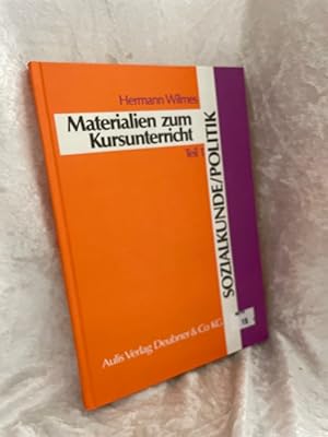 Bild des Verkufers fr Materialien zum Kursunterricht Sozialkunde /Politik: Beispiele fr Kursarbeiten in der Sekundarstufe II Beispiele fr Kursarbeiten in der Sekundarstufe II zum Verkauf von Antiquariat Jochen Mohr -Books and Mohr-