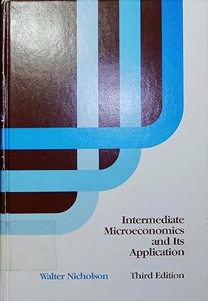 Imagen del vendedor de Intermediate Microeconomics and Its Application. a la venta por Antiquariat Bookfarm