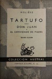 Imagen del vendedor de TARTUFO - DON JUAN O EL CONVIDADO DE PIEDRA a la venta por CENTRAL LIBRERA REAL FERROL