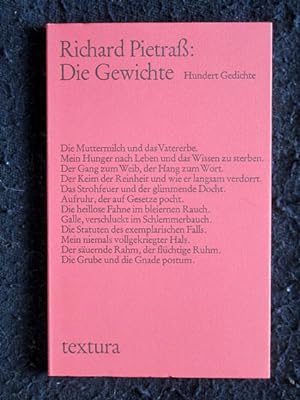 Die Gewichte. Hundert Gedichte. Eine Auswahl aus den Bänden "Notausgang", "Freiheitsmuseum", "Spi...