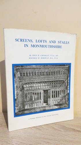 Imagen del vendedor de SCREENS, LOFTS AND STALLS IN MONMOUTHSHIRE a la venta por Parrott Books