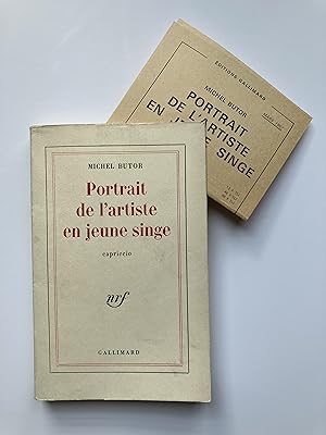 Portrait de l' Artiste en Jeune Singe [ ENVOI de l' Auteur sur S.P. ]