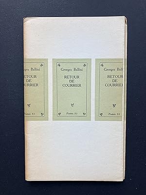 Retour de Courrier [ ENVOI de l' Auteur ]