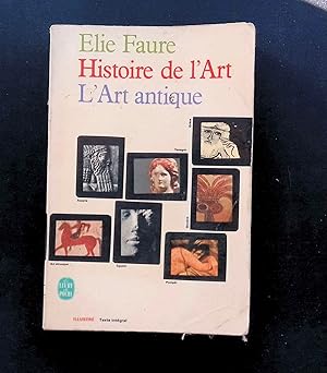 Bild des Verkufers fr Histoire de l'art antique zum Verkauf von LibrairieLaLettre2