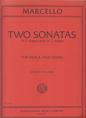 Sonatas in C major and G major for Viola and Piano
