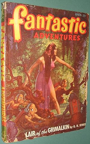 Image du vendeur pour Fantastic Adventures April 1948 Volume 10 Number 4 mis en vente par biblioboy