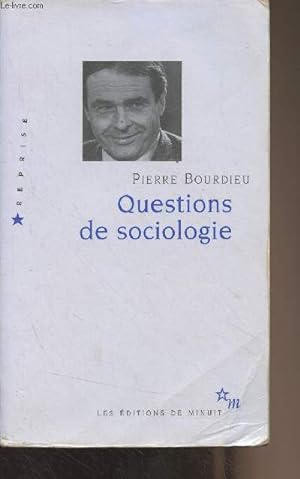 Seller image for Questions de sociologie - "Reprise" n2 for sale by Le-Livre