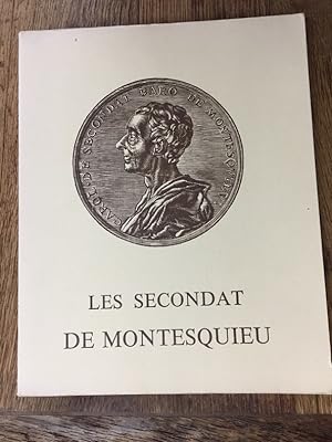 Image du vendeur pour Les SECONDAT de MONTESQUIEU - Iconographie seigneuriale mis en vente par LA NUIT DES ROIS