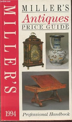 Bild des Verkufers fr Miller's Antiquesprice guide Volume XV 1994 zum Verkauf von Le-Livre