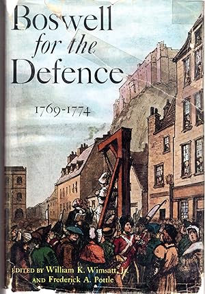 Imagen del vendedor de Boswell for the Defense, 1769-1774 (The Yale Editions of the Private Papers of James Boswell) a la venta por Dorley House Books, Inc.