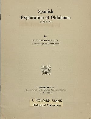 SPANISH EXPLORATION OF OKLAHOMA 1599-1792