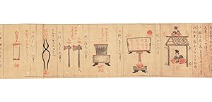 Handscroll on paper, entitled on manuscript label on outside of the beginning of the scroll & fir...