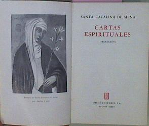 Imagen del vendedor de Cartas Espirituales a la venta por Almacen de los Libros Olvidados