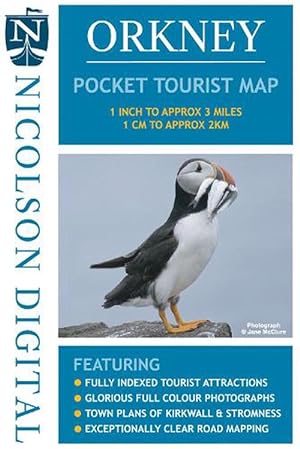 Seller image for Nicolson Orkney Pocket Tourist Map (Folded) for sale by Grand Eagle Retail
