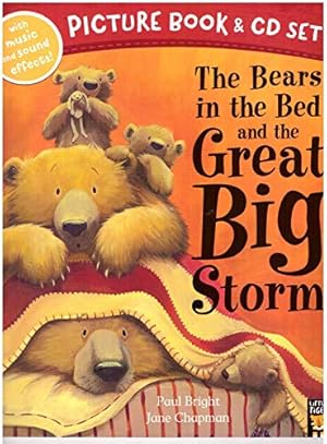Bild des Verkufers fr THE BEARS IN THE BED AND THE GREAT BIG STORM - BOOK & CD SET zum Verkauf von WeBuyBooks