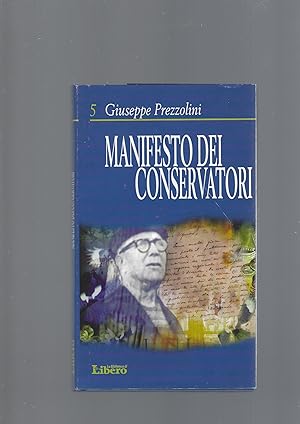 Immagine del venditore per IL MANIFESTO DEI CONSERVATORI venduto da librisaggi