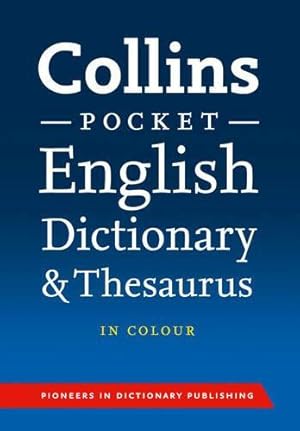 Seller image for Collins English Dictionary and Thesaurus (Collins Pocket) for sale by WeBuyBooks