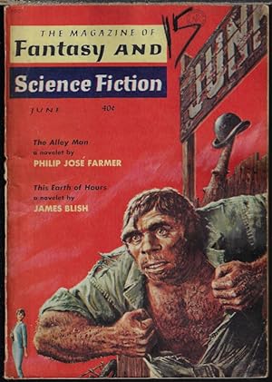 Imagen del vendedor de The Magazine of FANTASY AND SCIENCE FICTION (F&SF): June 1959 a la venta por Books from the Crypt