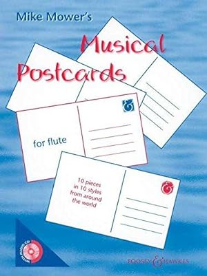 Immagine del venditore per Musical Postcards: 10 pieces in 10 styles from around the world. flute (and piano ad libitum). venduto da WeBuyBooks