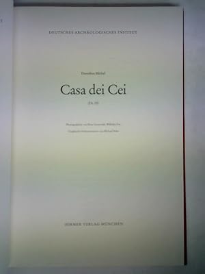 Seller image for Casa dei Cei (I 6, 15) for sale by Celler Versandantiquariat