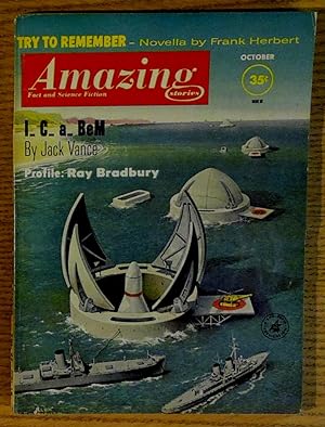 Bild des Verkufers fr Amazing Stories, October, 1961, Vol. 35 #10 zum Verkauf von Pistil Books Online, IOBA