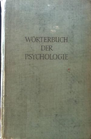 Bild des Verkäufers für Wörterbuch der Psychologie. Kröners Taschenausgabe Bd. 269. zum Verkauf von books4less (Versandantiquariat Petra Gros GmbH & Co. KG)