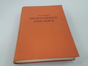 Imagen del vendedor de Kriegs Tagebuch eines Juden a la venta por SIGA eG