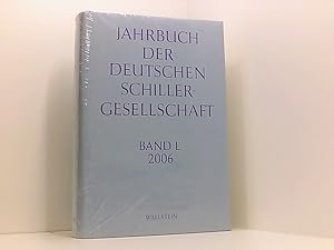 Seller image for Jahrbuch der Deutschen Schillergesellschaft. Internationales Organ fr neuere deutsche Literatur for sale by Book Broker